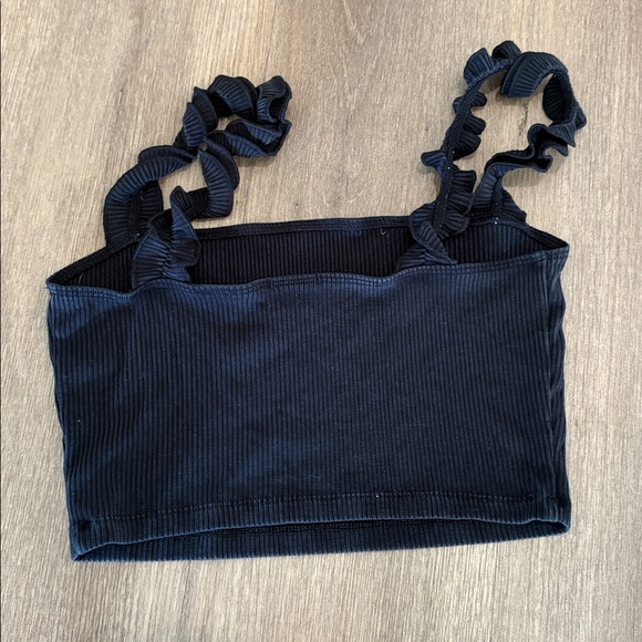 SUNDAY BEST Firecracker Cropped Ribbed Tank - Picture 4 of 6